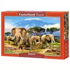 Puzzle 1000 el Poranek w Kilimandżaro Castorland Dla dziecka Zabawki Puzzle