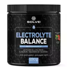 SOLVE LABS ELECTROLYTE BALANCE ELEKTROLITY PROSZEK 290G Zdrowie i uroda Zdrowie Witaminy minerały suplementy diety