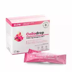 Aura Herbals Colladrop Glow kolagen morski 5000 mg saszetki 30 szt Sport i rekreacja Odżywki i suplementy