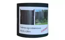 Taśma ogrodzeniowa 19 cm 26 m antracyt STRONG Dom i ogród Ogród Ogrodzenia ogrodowe