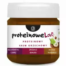 Proteinowy Krem Orzechowy 200 g ProteinoweLOVE Artykuły Spożywcze