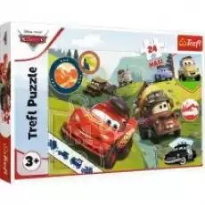 Puzzle 24 el Maxi Wesołe auta Cars 3 Trefl Dla dziecka Zabawki Puzzle