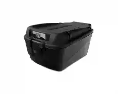 Kufer na bagażnik CARGO 15 L duży czarny uchwyty czarne Sport i rekreacja Rowery i akcesoria Akcesoria rowerowe Bagażniki rowerowe