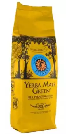 Oranżada Herbata Yerba Mate Green Fitness 200G Artykuły Spożywcze Yerba Mate