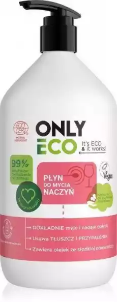 OnlyEco Płyn do mycia naczyń 1000 ml Dom i ogród Sprzątanie domu Środki czystości