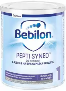 Bebilon pepti 1 Syneo proszek 400g Dla dziecka Akcesoria dla dzieci Karmienie dziecka Kaszki mleko i dania dla dzieci