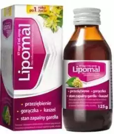 LIPOMAL syrop 125g Zdrowie i uroda Zdrowie Leki Przeziębienie i grypa