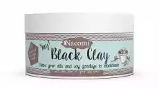 NACOMI Black Clay 90g Zdrowie i uroda Kosmetyki i akcesoria Makijaż i demakijaż Akcesoria do makijażu i demakijażu