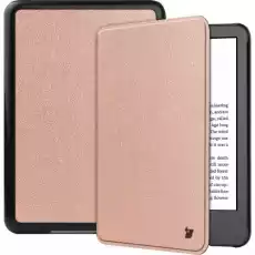 Etui Bizon Case Tab Croc do Amazon Kindle 11th Generation 2022 różowozłote Telefony i akcesoria Akcesoria telefoniczne Etui