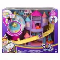 Polly Pocket Tęczowy park rozrywki Zestaw GYK44 Mattel Dla dziecka Zabawki Zabawki dla dziewczynek Lalki i akcesoria Lalki