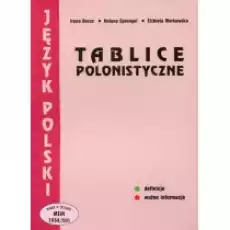 Tablice Polonistyczne Książki Podręczniki i lektury