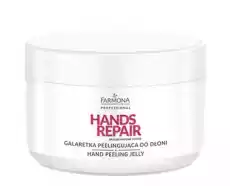 Farmona Professional Hands Repair Galaretka peelingujaca do dloni 300g Zdrowie i uroda Kosmetyki i akcesoria Pielęgnacja dłoni i stóp