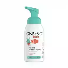 OnlyBio Kids pianka do higieny intymnej dla chłopców od 3 roku życia 300ml Dla dziecka Akcesoria dla dzieci Pielęgnacja i higiena dziecka Kosmetyki dla dzieci i niemowląt