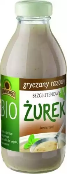 ŻUREK GRYCZANY RAZOWY KONCENTRAT BIO 320 ml KOWALEWSKI Artykuły Spożywcze Zdrowa żywność