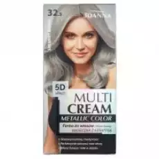 Joanna Multi Cream Metallic Color farba do włosów 325 Srebrny Blond Zdrowie i uroda Kosmetyki i akcesoria Pielęgnacja i stylizacja włosów