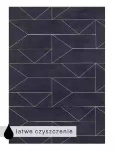 Carpet Decor Dywan Marlin Indigo łatwe czyszczenie Dom i ogród Wyposażenie wnętrz Tekstylia do domu Dywany i wykładziny dywanowe