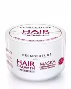 DERMOFUTURE Hair Growth Mask 300ml Zdrowie i uroda Kosmetyki i akcesoria Pielęgnacja i stylizacja włosów Maski do włosów