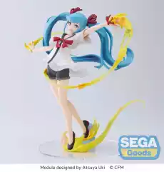 Figurka Hatsune Miku Project DIVA MEGA39s Figurizm Hatsune Miku Shiny TR Dom i ogród Wyposażenie wnętrz Dekoracja Figurki dekoracyjne Figurki kolekcjonerskie