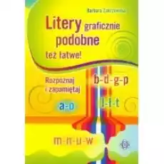 Litery graficznie podobne też łatwe Książki Nauki humanistyczne