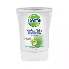 Dettol Antybakteryjne mydło w płynie wkład do bezdotykowego aplikatora Aloes i Witamina E 250ml Zdrowie i uroda Zdrowie Preparaty do dezynfekcji