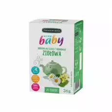 Herbatka dla Dzieci i Niemowląt Ziołowa 20x 18 g Premium Rosa Artykuły Spożywcze