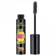 Essence Get Big Lashes Volume Boost Mascara tusz pogrubiający do rzęs Black 12 ml Zdrowie i uroda Kosmetyki i akcesoria Makijaż i demakijaż