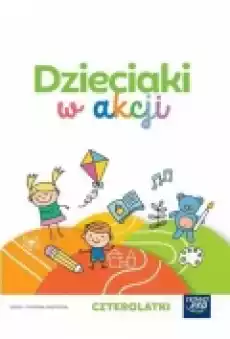 Dzieciaki w akcji 4latki Zestaw dla dziecka Książki Podręczniki i lektury