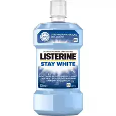 Listerine Stay White płyn do płukania jamy ustnej 500ml Zdrowie i uroda Kosmetyki i akcesoria Pielęgnacja zębów i jamy ustnej