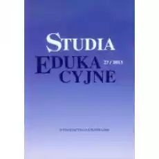 Studia Edukacyjne 272013 Książki Podręczniki i lektury