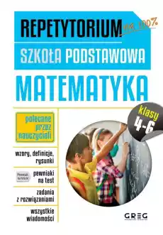 Matematyka repetytorium szkoła podstawowa klasy 46 Książki Podręczniki i lektury