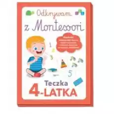 Odkrywam z Montessori Teczka 4latka Książki Dla dzieci