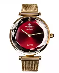 Elegancki analogowy zegarek damski Peterson Biżuteria i zegarki Zegarki