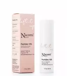 Nacomi Next Level liftingujące serum z peptydami 10 30ml Zdrowie i uroda Kosmetyki i akcesoria Pielęgnacja twarzy Serum do twarzy