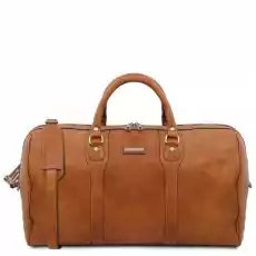 Tuscany Leather Oslo skórzana torba podróżna Weekender bag kolor naturalny TL141913 Sport i rekreacja Akcesoria turystyczne Torby i torebki