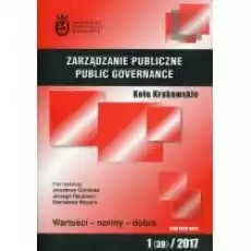 Zarządzanie Publiczne 12017 Koło Krakowskie Książki Czasopisma