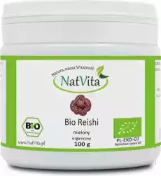 Reishi grzyby mielone BIO 100 100g NatVita Artykuły Spożywcze Produkty dietetyczne Suplementy