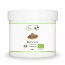 NATVITA CHAGA BIO 100G Zdrowie i uroda Zdrowie Witaminy minerały suplementy diety