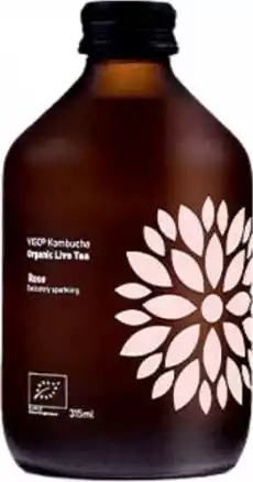 Kombucha Rose BIO 315 ml Artykuły Spożywcze Napoje