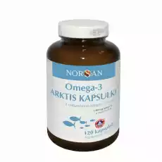 Omega 3 Arktis 120 Kapsułek Norsan Artykuły Spożywcze