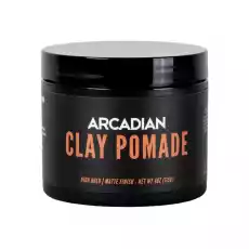 Arcadian Clay Pomade matująca pomada o mocnym chwycie 115g Zdrowie i uroda Kosmetyki i akcesoria Kosmetyki dla mężczyzn Męskie kosmetyki do pielęgnacji włosów