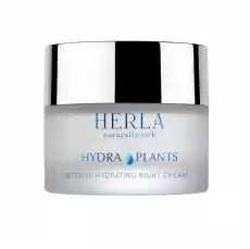 Herla HYDRA PLANTS Intense hydrating night cream Intensywnie nawilżający krem na noc 50ml Zdrowie i uroda Kosmetyki i akcesoria Pielęgnacja twarzy Kremy do twarzy