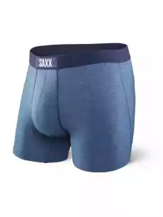 Bokserki męskie szybkoschnące SAXX VIBE Boxer Brief Modern Fit niebieskie Odzież obuwie dodatki Bielizna męska