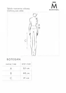 Botegan Spódniczka na gumce Merribel Odzież obuwie dodatki Bielizna damska