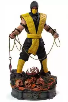 Figurka Mortal Kombat Art Scale 110 Scorpion Dom i ogród Wyposażenie wnętrz Dekoracja Figurki dekoracyjne Figurki kolekcjonerskie