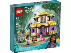 LEGO 43231 Disney Chatka Ashy Dla dziecka Zabawki Klocki