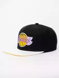 Czapka Snapback LA Lakers NBA Czarna Mitchell Ness SSBSTS Odzież obuwie dodatki Galanteria i dodatki Nakrycia głowy Czapki z daszkiem