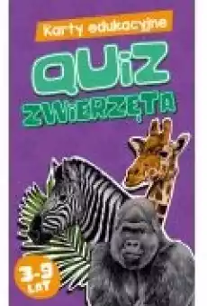 Karty edukacyjne Quiz Zwierzęta Gry Gry planszowe