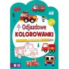 Odjazdowe kolorowanki Wozy strażackie Książki Dla dzieci