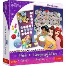 Gra Disney Princess 2w1 Chińczyk Węże i drabiny Gry Gry planszowe