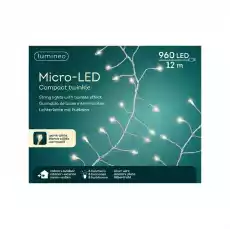 Lampki micro 960 led zewwew ciepły biały 12m Gadżety Imprezowe Pozostałe